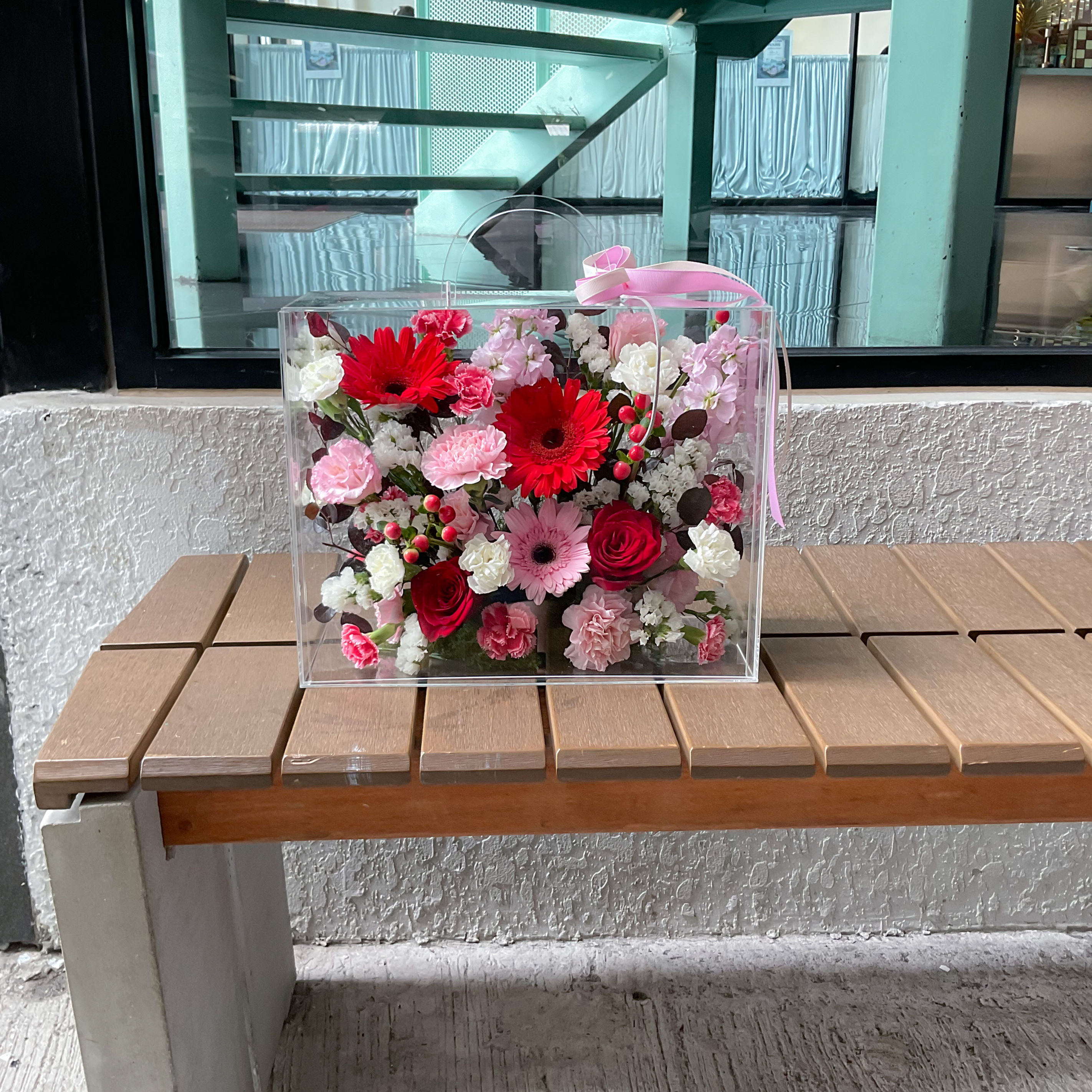 Acrylic Box BS-46 (ดอกไม้สด)
