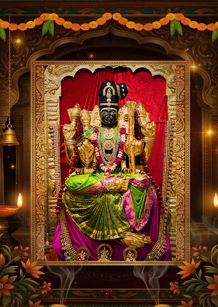 Navaratri 2026 Day 2 Sri Meenakshi Photo.png