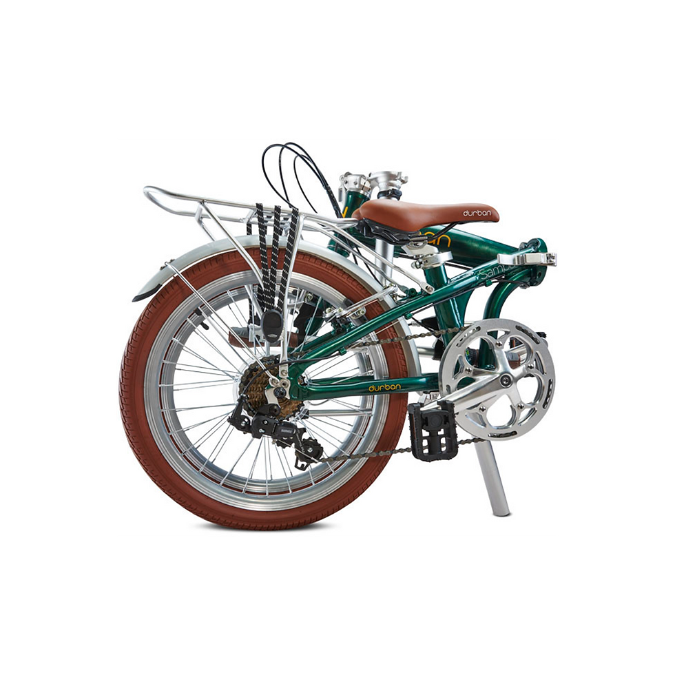 Bicicleta dobrável Durban aro 20” de 6 velocidades Shimano e quadro de alumínio