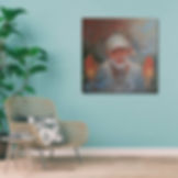 Sai Baba Portrait Paintings on canvas