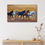 Thumbnail: famous 5 Horse Painting with frame