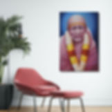 Sai Baba Ki Painting on Canvas