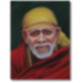 Saibaba Wall Painting