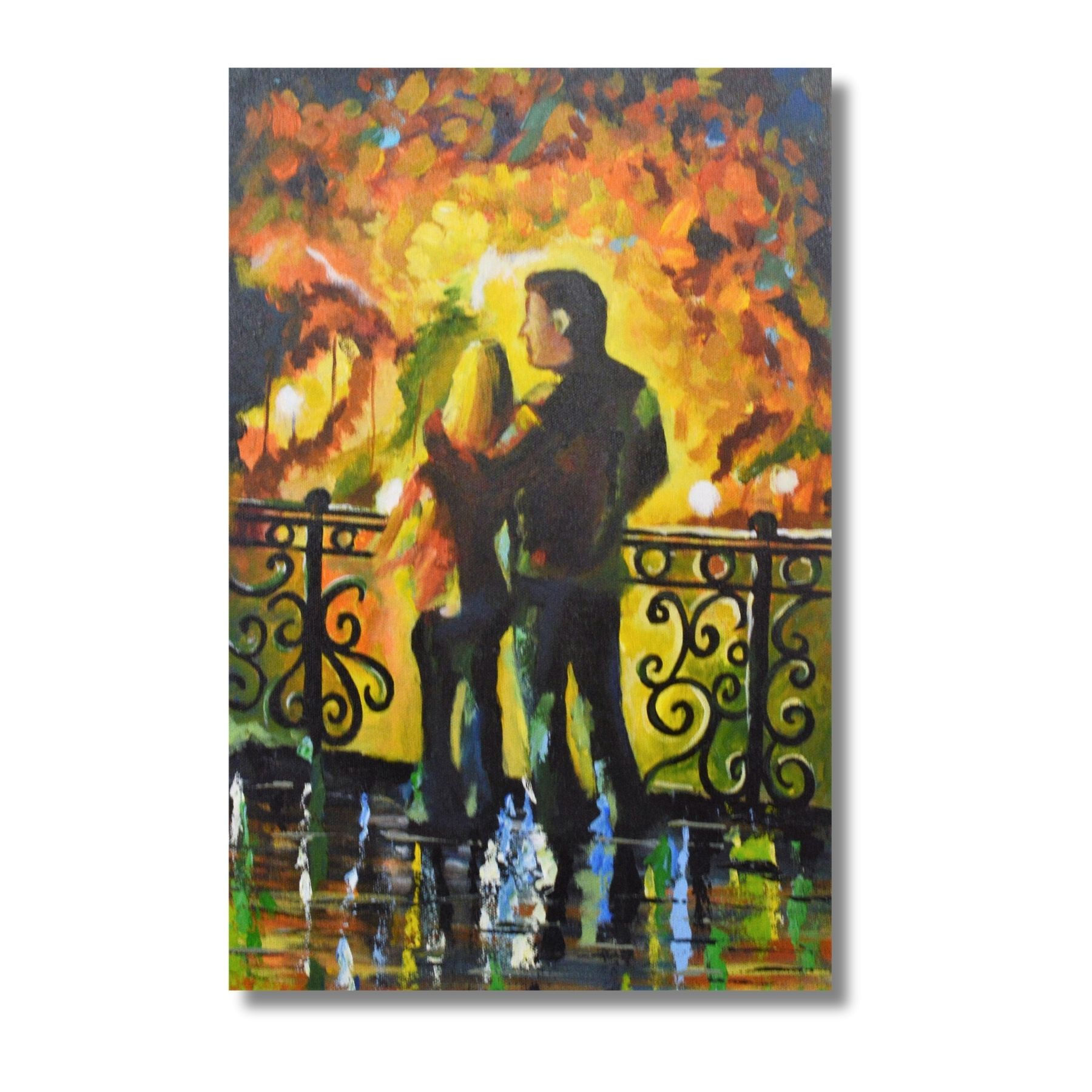 Couple Wall Painting