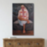 Sathya Sai Baba Painting on canvas