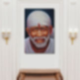 Sai Baba Painting on Canvas