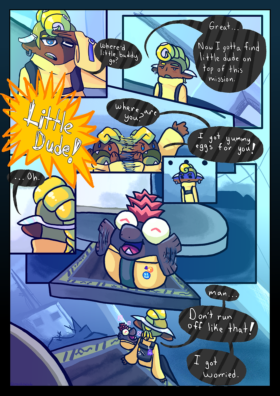 Utopia of Yesterday: Splatoon Fanzine piece