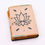 Thumbnail: Leather Seven Chakra Colours Deckle-edge Notebook (18x13cm)