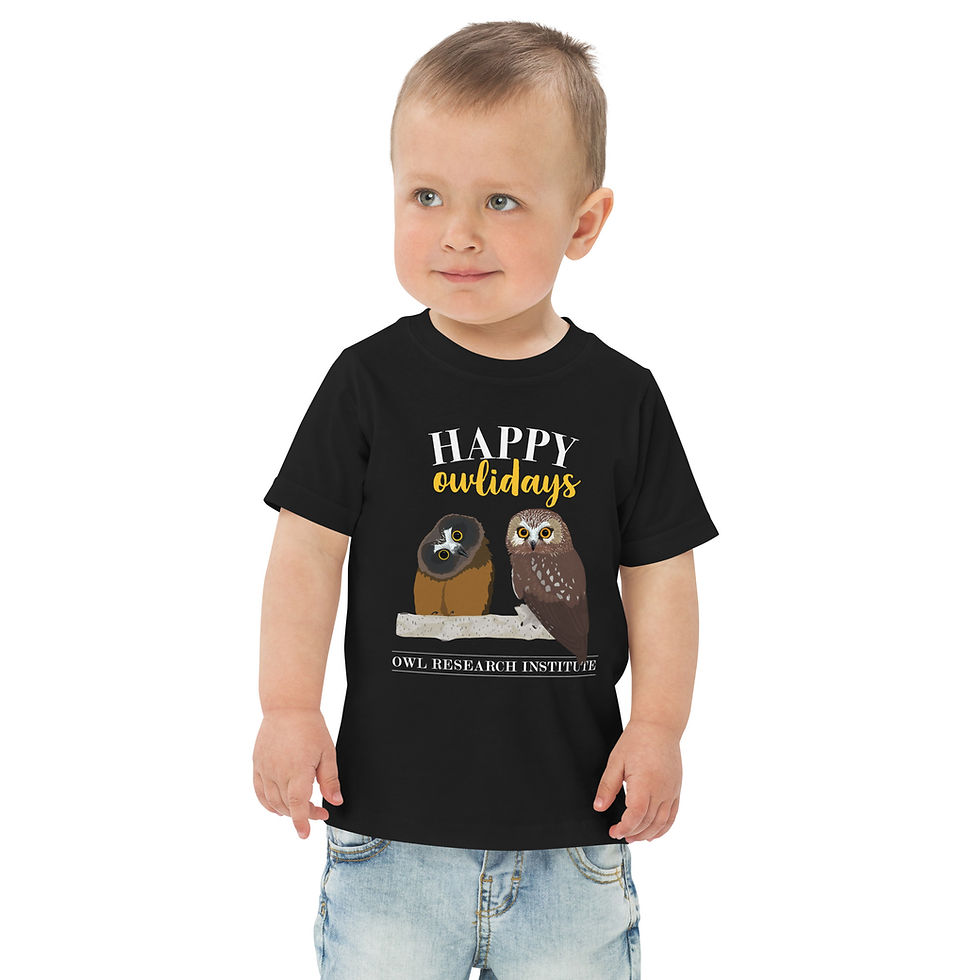 Happy Owlidays - Toddler jersey t-shirt