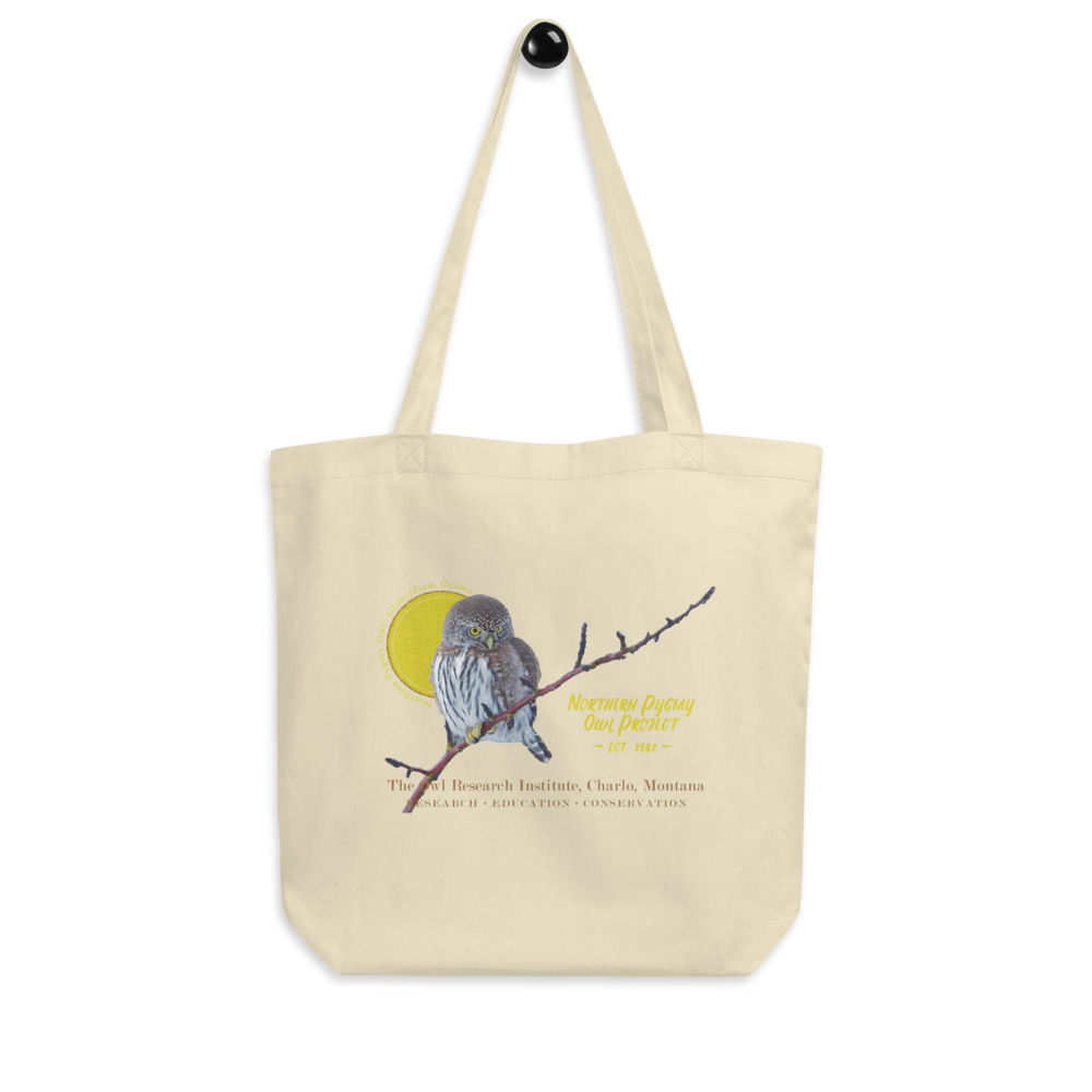 Eco Tote Bag - Northern Pygmy Owl Project