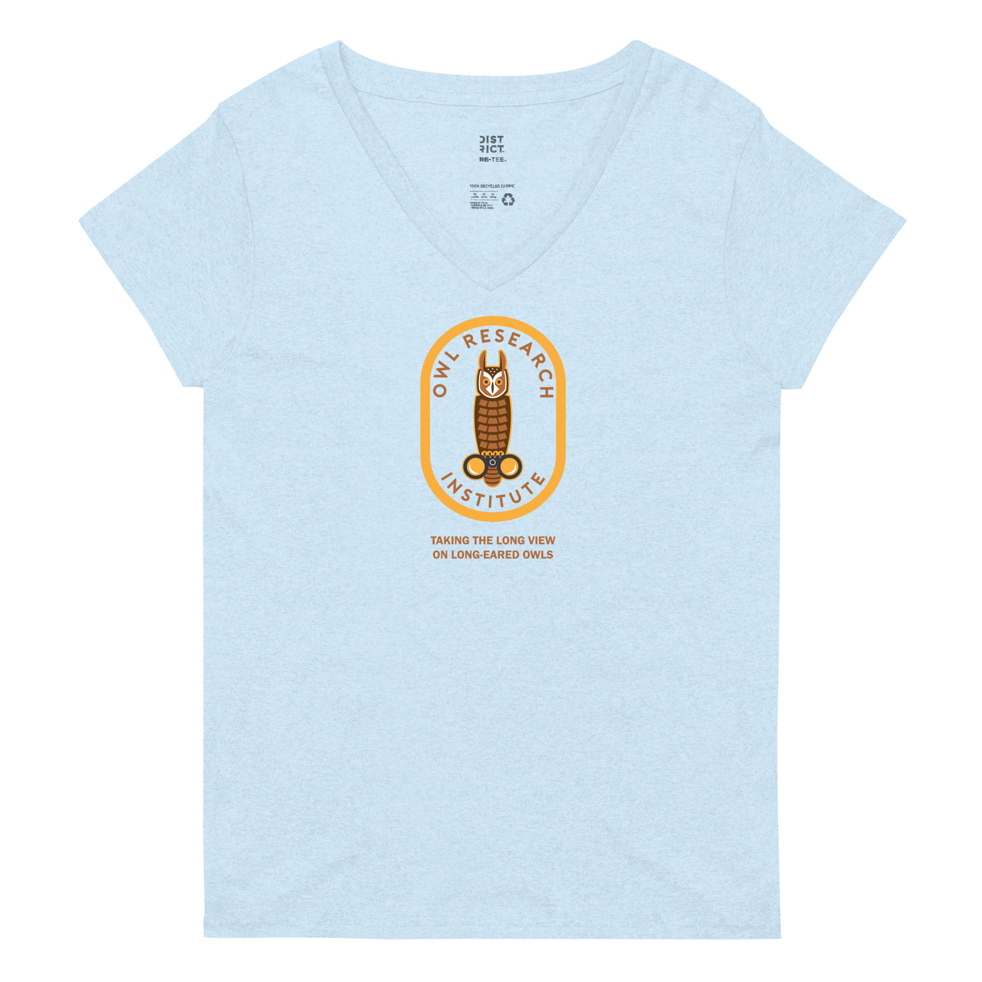 Taking the Long View on Long-eareds- V-neck T-shirt (women's)