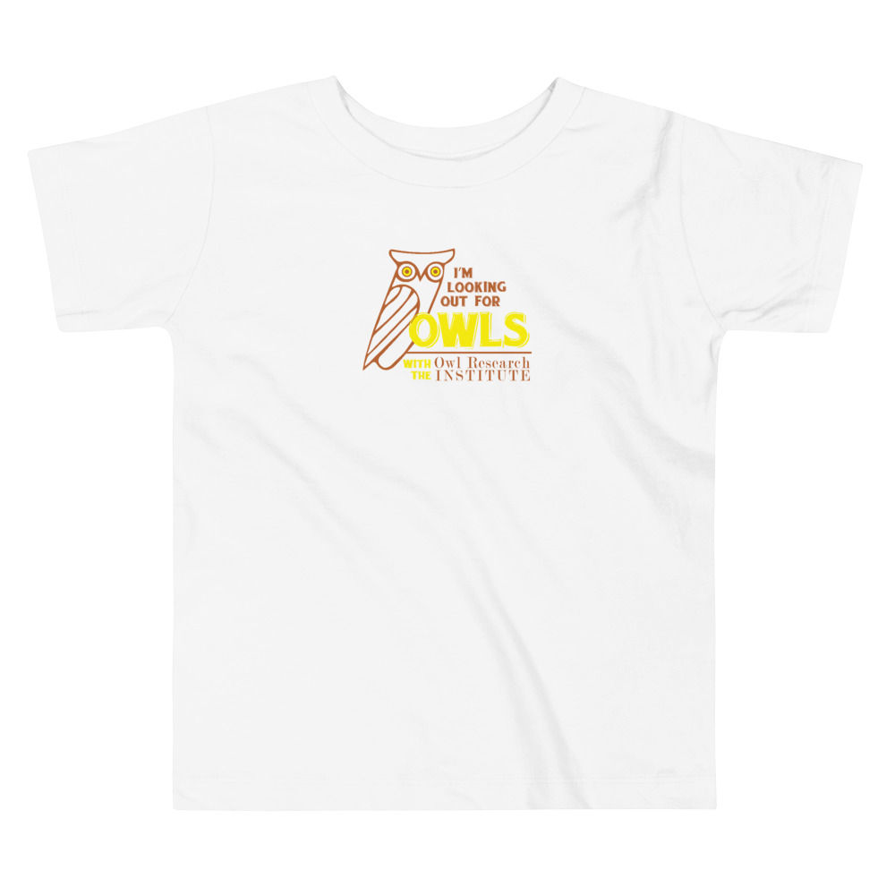 Toddler Short Sleeve Tee - I'm Looking out for Owls