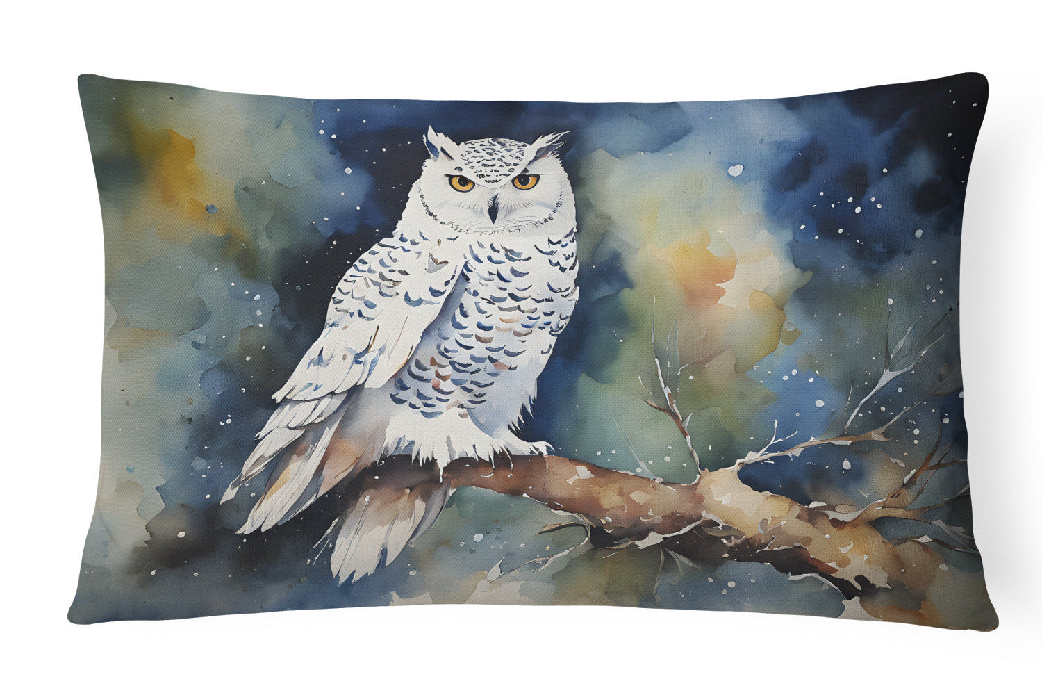 Snowy Owl Throw Pillow