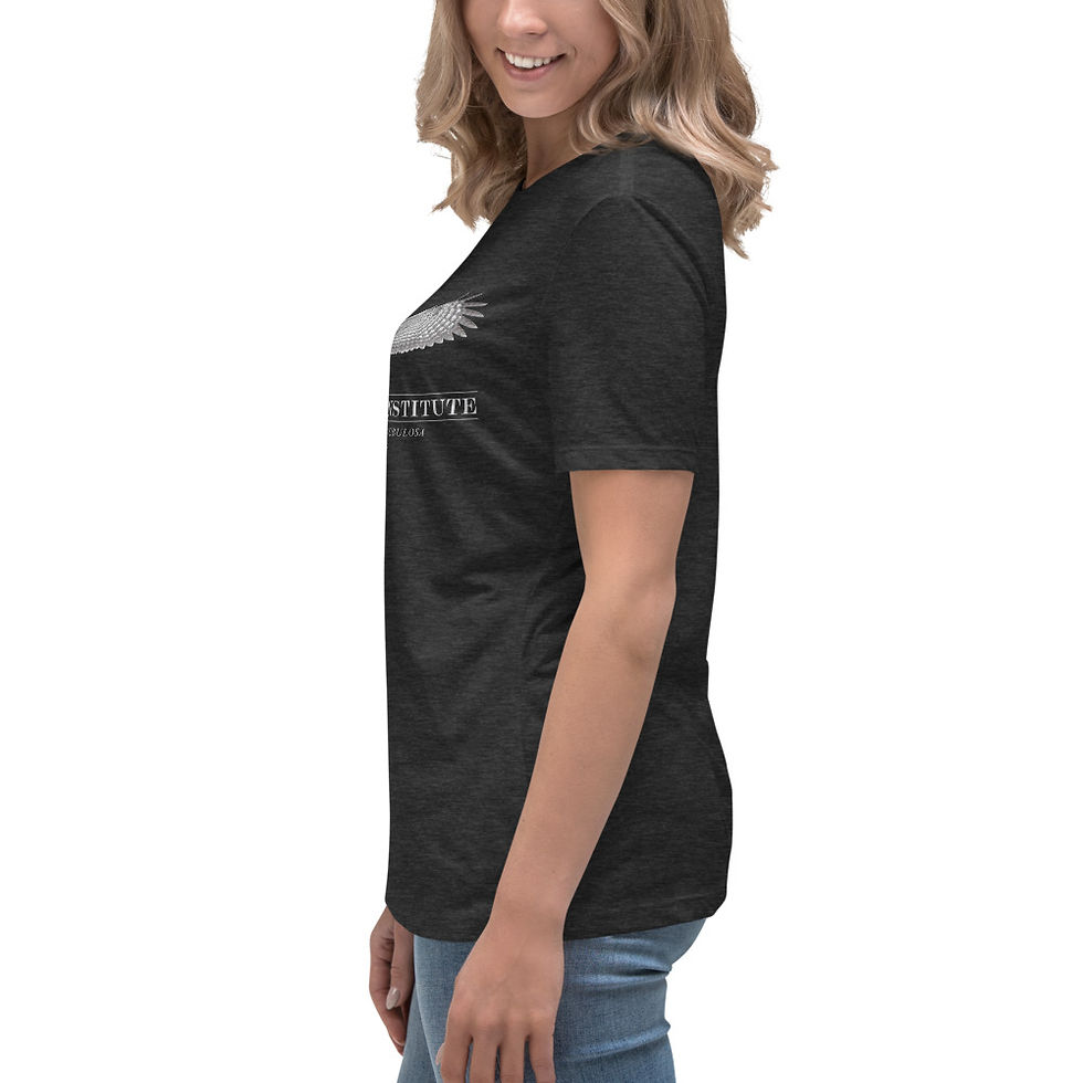 Thumbnail: Women's Relaxed T-Shirt Great Gray in Flight