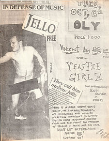 Yeastie Girlz, Jello Biafra, Vincent Van GoGo