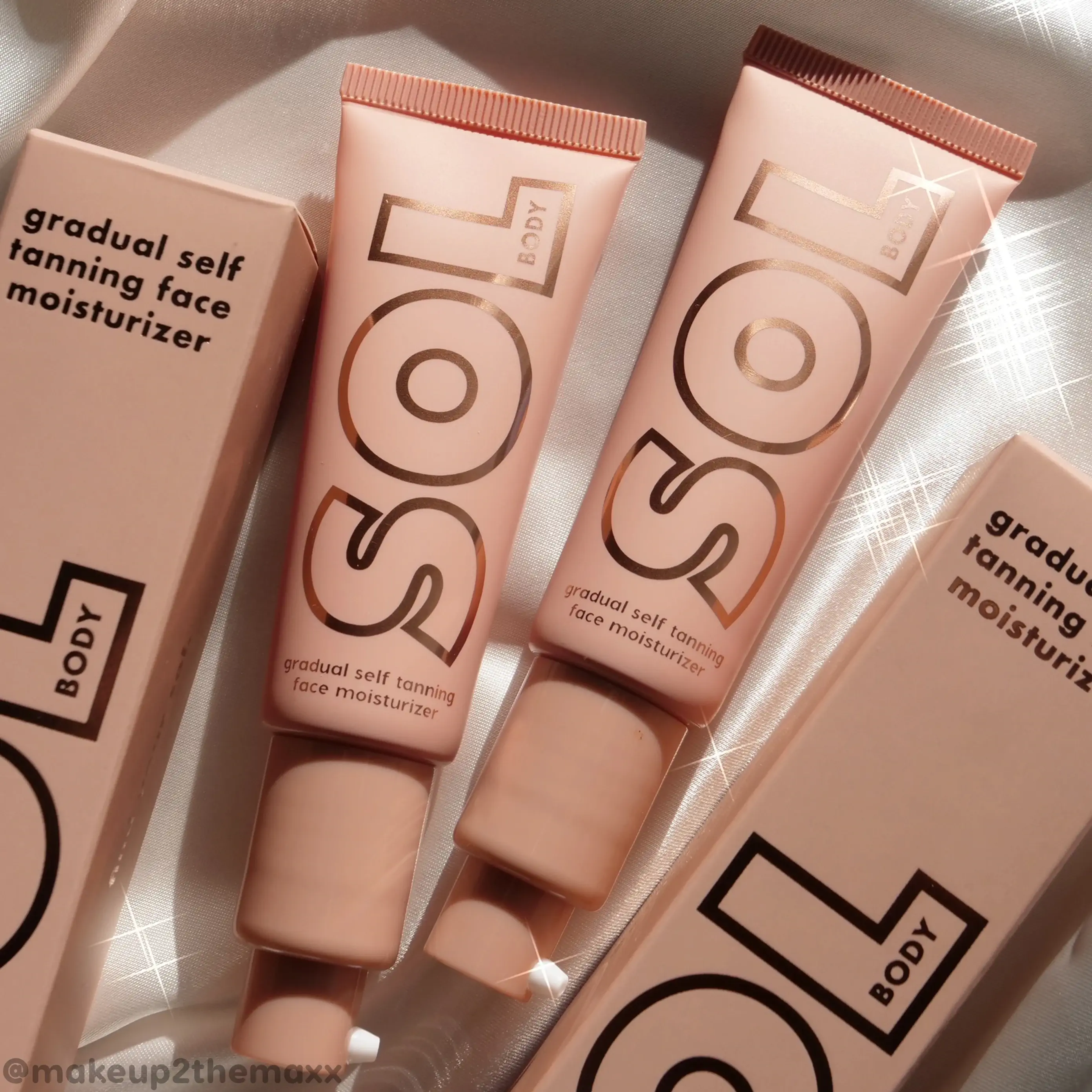 crema hidratante autobronceadora de cara / sol body