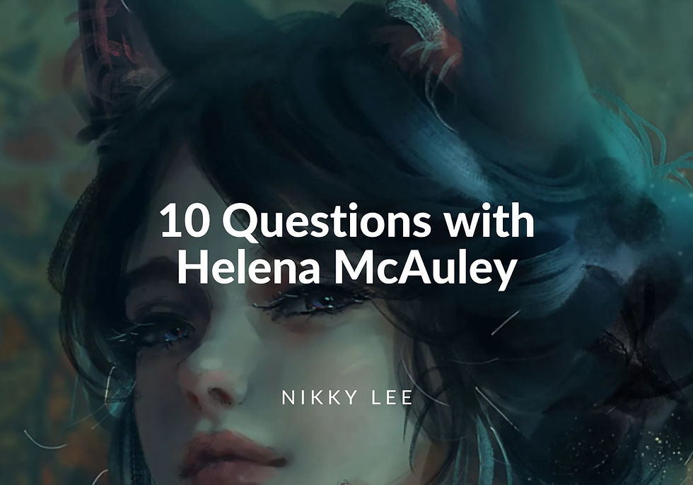 10 Questions with Helena McAuley