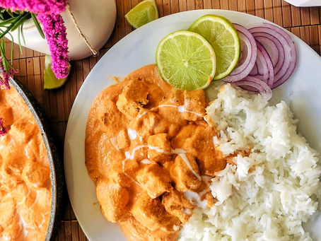 Vegan Butter "Chicken" Using Tofu