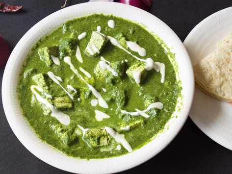 Palak Tofu Curry - The Vegan Palak Paneer