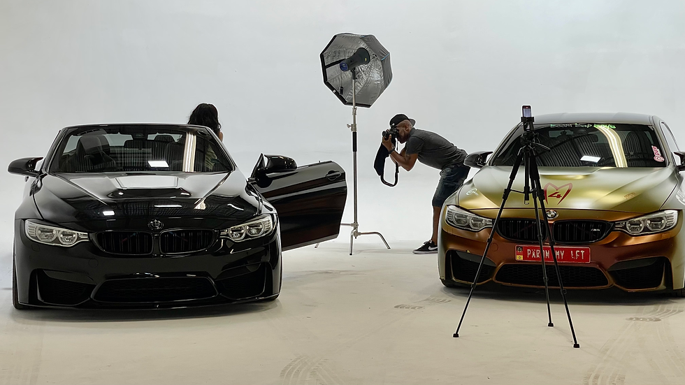 Behind the Scenes of Promo Shoot