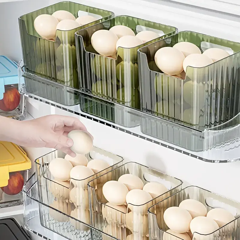 Refrigerator Side Door Storage Box for Food Organization