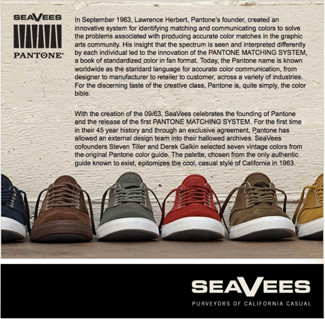 SeaVees 09/63 sneaker series