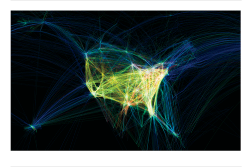 Aaron Koblin’s “Flight Patterns,”