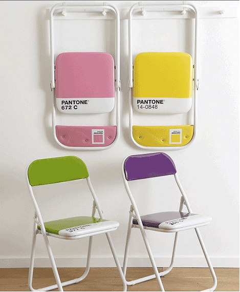 Folding chairs, designed by Selab for Seletti