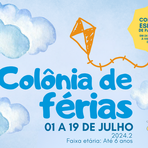 Colônia de Férias em Janeiro/25 com diversão garantida em Boa Viagem é na Escola Primeiro Passo