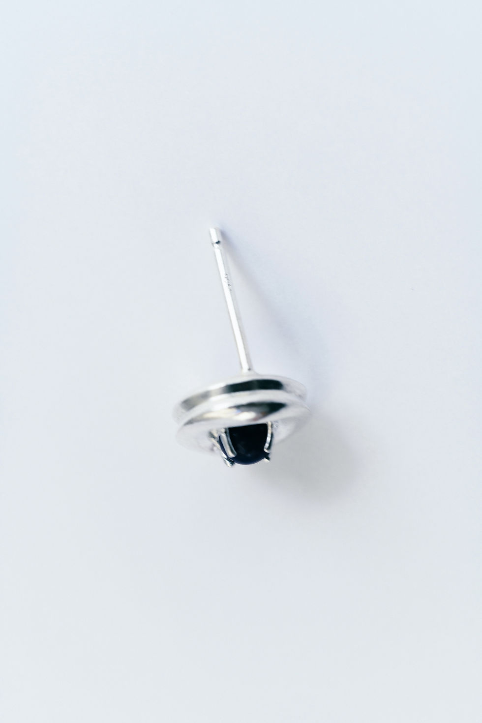 Thumbnail: ONYX MINI BALL EARRING