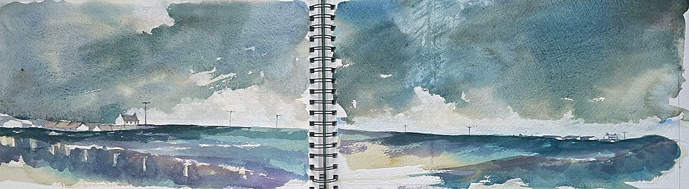 view from Marloes headland_