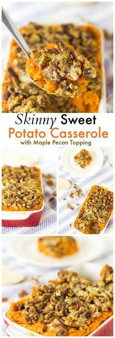 Skinny Sweet Potato Casserole