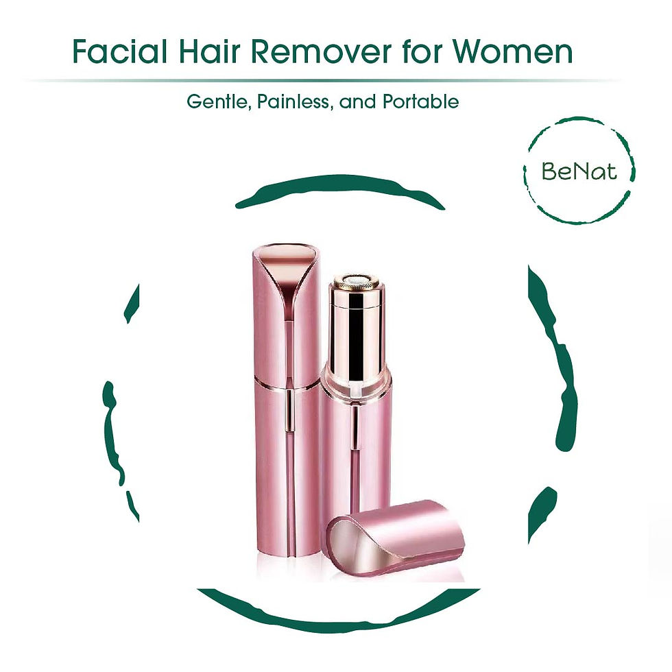 Thumbnail: Rechargeable Facial + Eyebrow Hair Removers Set - 2 Pack