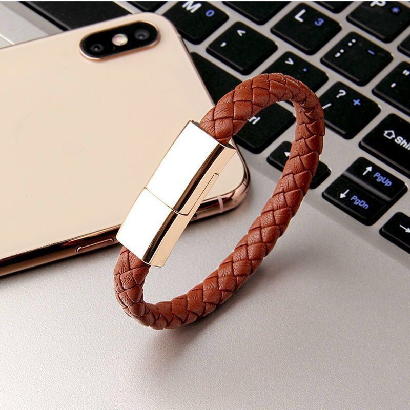 Thumbnail: New Bracelet Charger USB Charging Cable Data Charging Cord For IPhone14 13 Max U