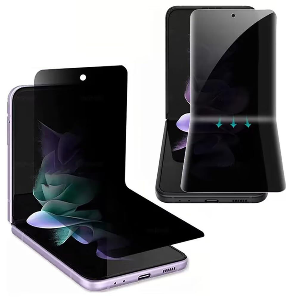 soliocial 2Pack Privacy Film Hydrogel Screen Protector Compatible with Samsung G