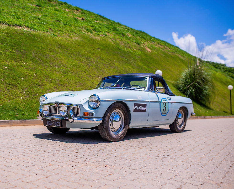MGB Roadster - Primeiro carro importado para o Brasil deste modelo