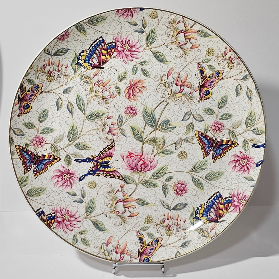 Thumbnail: Butterfly Royal Tudor Heirloom China Ornament