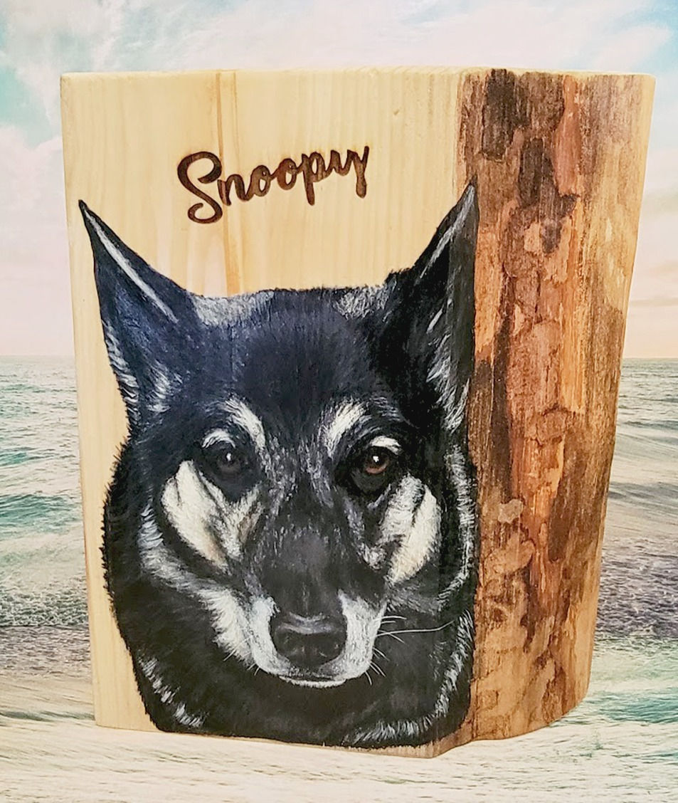 Partial Live Edge Flat