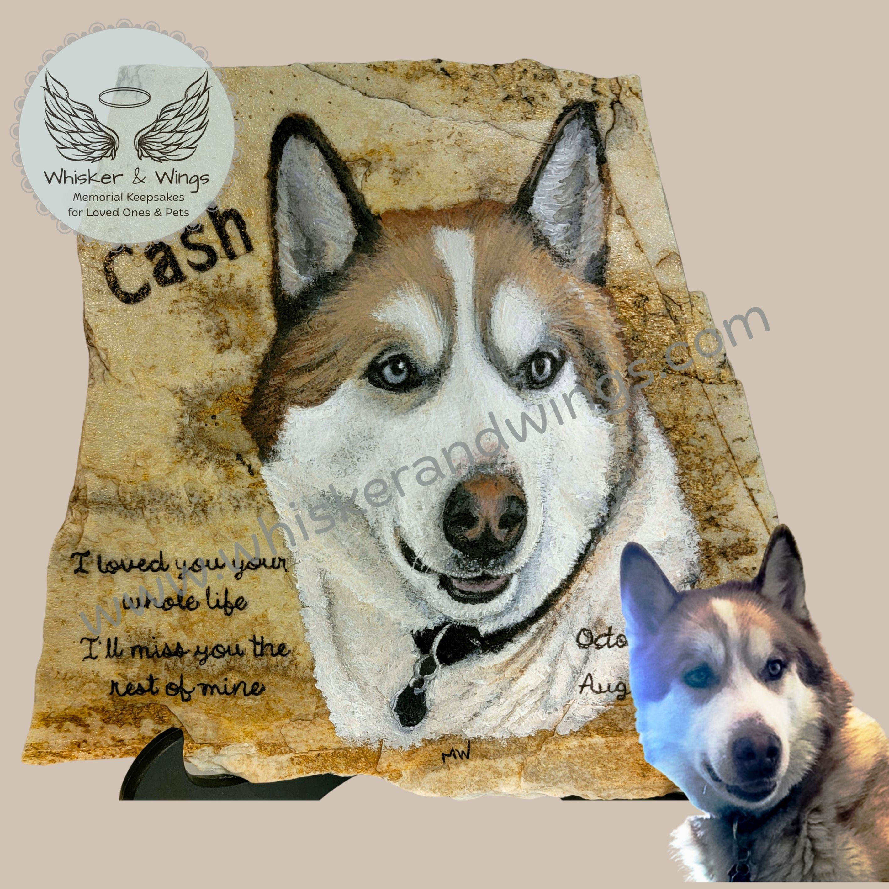 8" to 10" Natural Stone Portrait