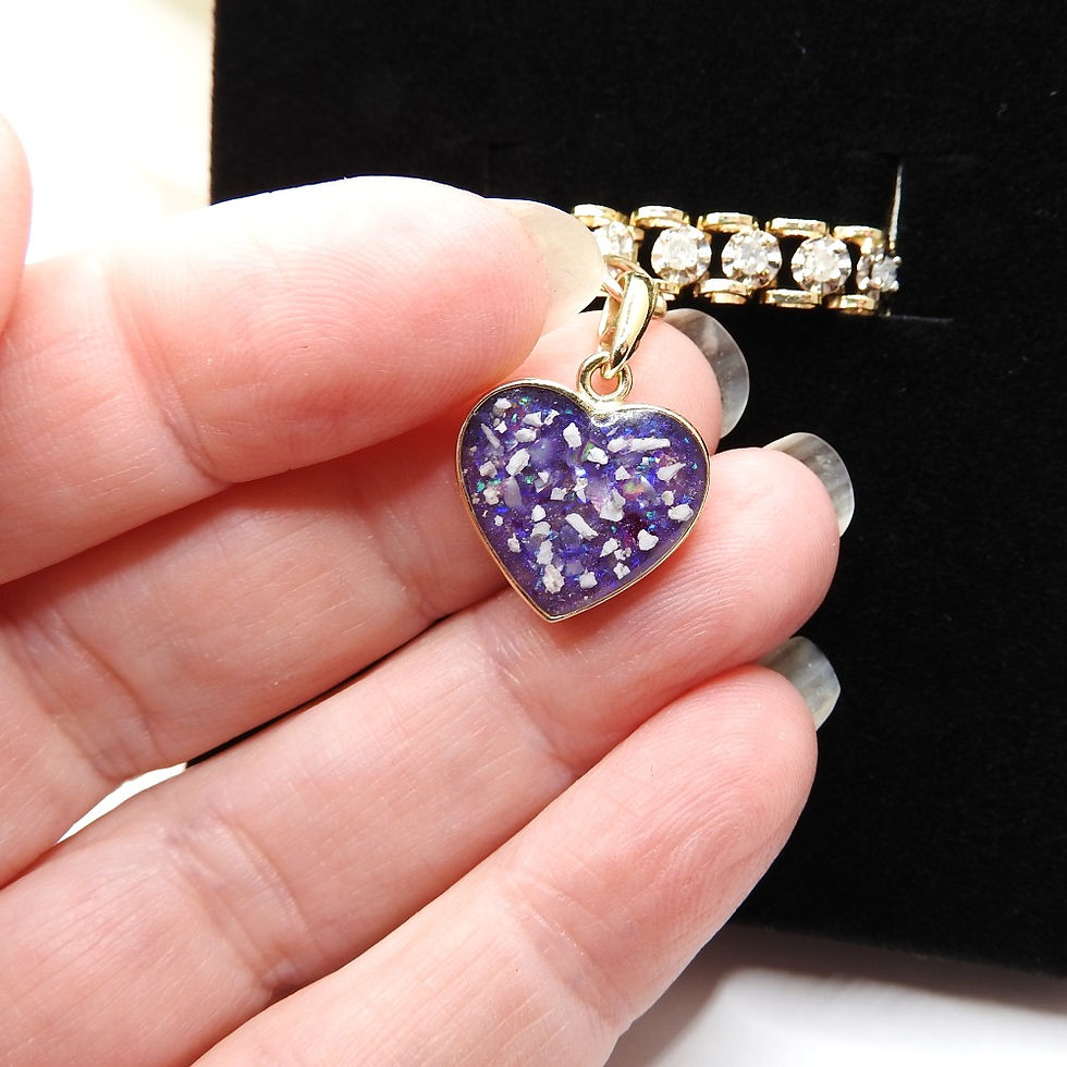 Thumbnail: Heart Pendant 10K Solid Gold