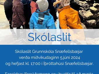 Skólaslit GSnb