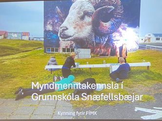 Félag íslenskra myndmenntakennar í heimsókn
