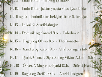 Fimmtudagur 18. des.