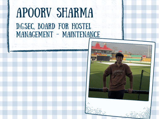 BHM DGSec (Maintenance) - Apoorv Sharma