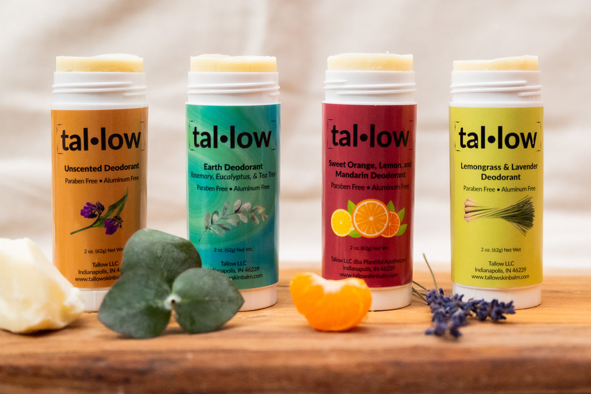 Deodorant 4 pack - 2.0 oz.