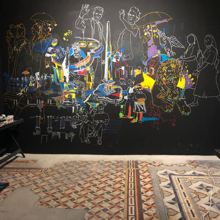 Les fresques de Nicolas Havette