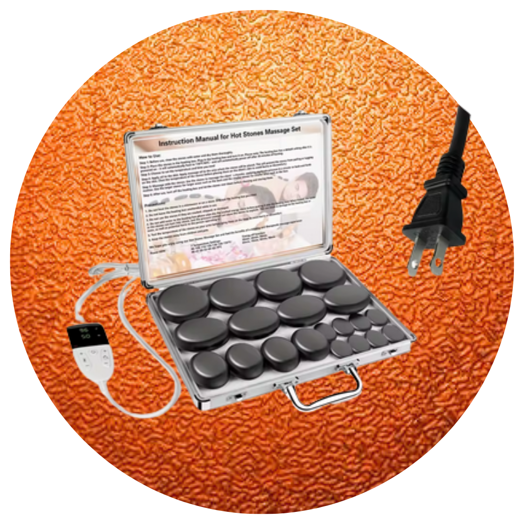 Hot Stone Set & Electric Warmer