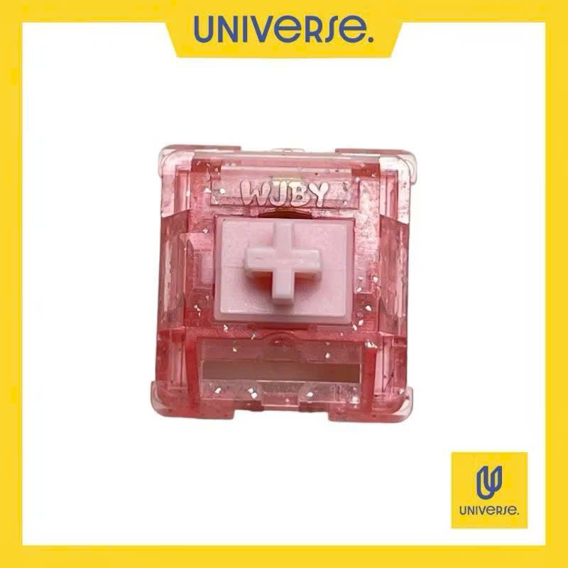 10 Switch HMX SU Color Linear 45g Công Tắc Bàn Phím Cơ 5 Pin Prelube