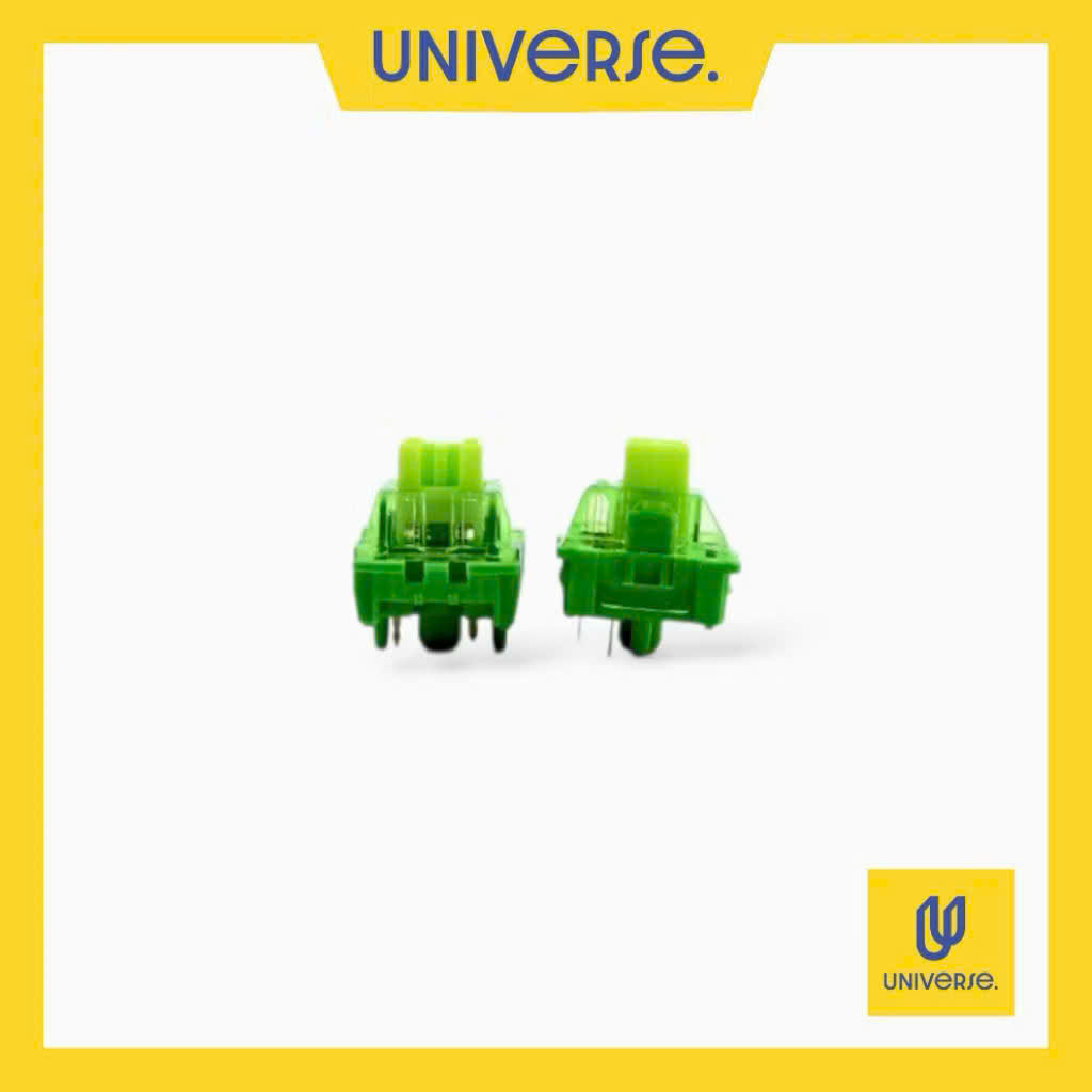 10 Switch Green Jungle Linear 42g Công Tắc Bàn Phím Cơ 5 Pin Prelube