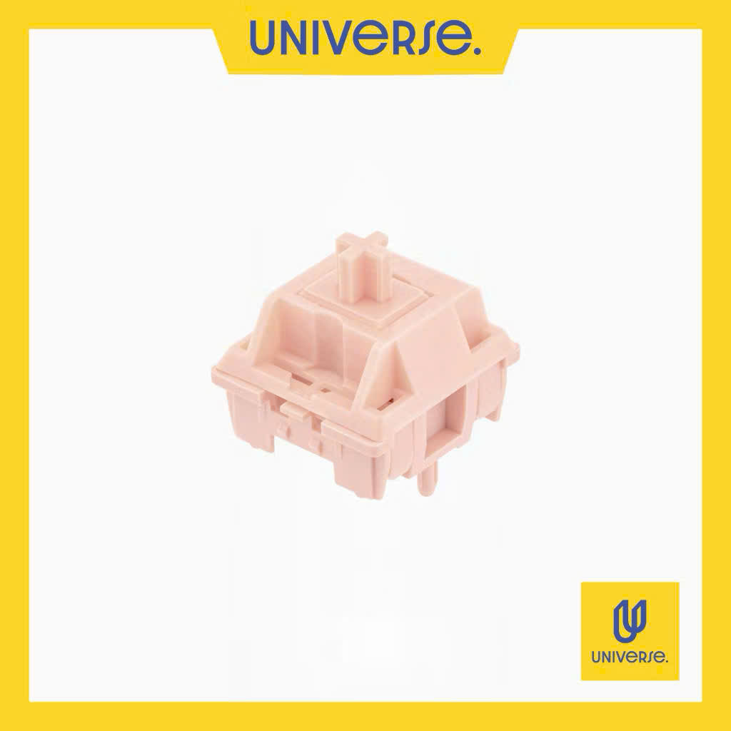 10 Switch KTT Macaron Linear & Tactile Công Tắc Bàn Phím Cơ 5 Pin Prelube